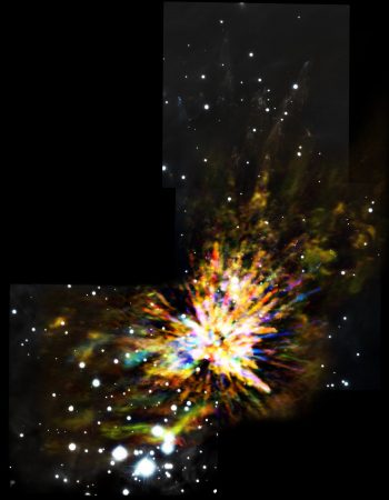 Explosive Star Birth in Orion KL