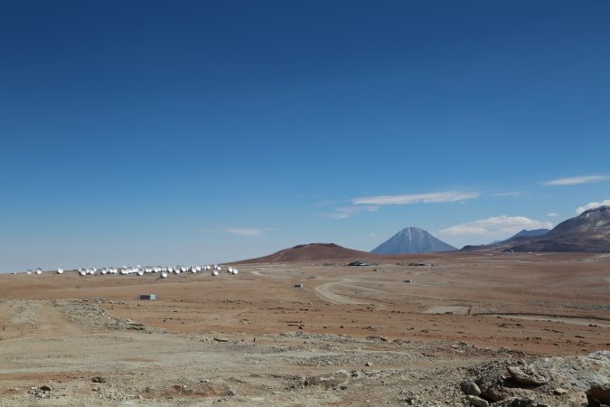 Vast expanse of ALMA Array Operations Site